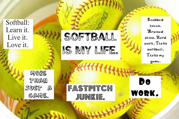 Softball Quotes Graphics, Pictures, & Images for Myspace Layouts